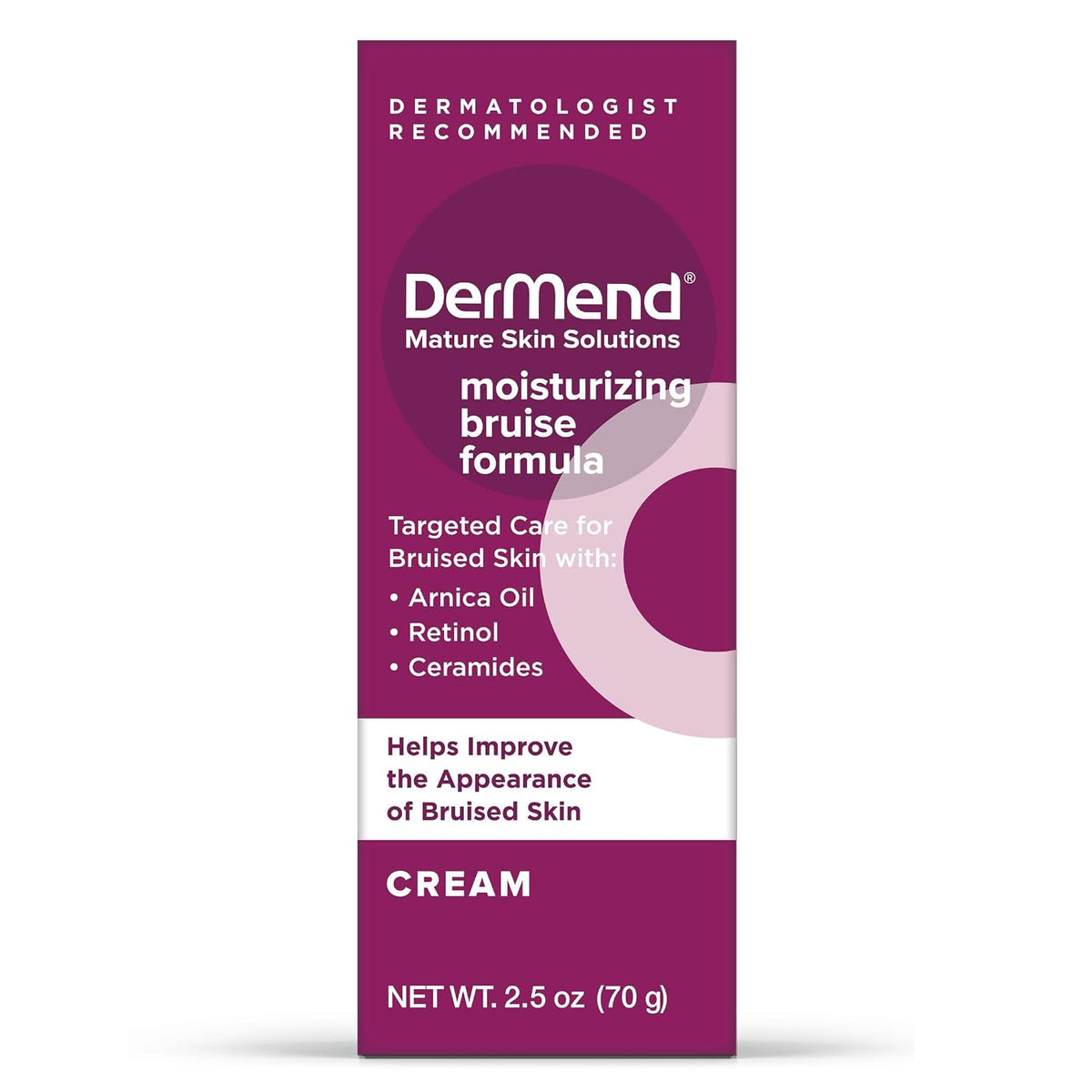 Dermend Arnica Bruise Cream with Vitamin K, 4.5 oz
