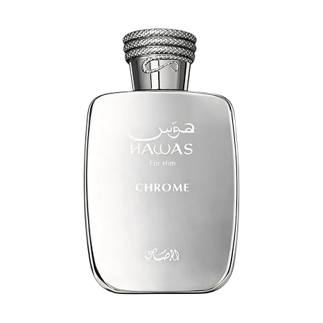 RASASI Hawas Chrome EDP For Men 3.38 Fl Oz