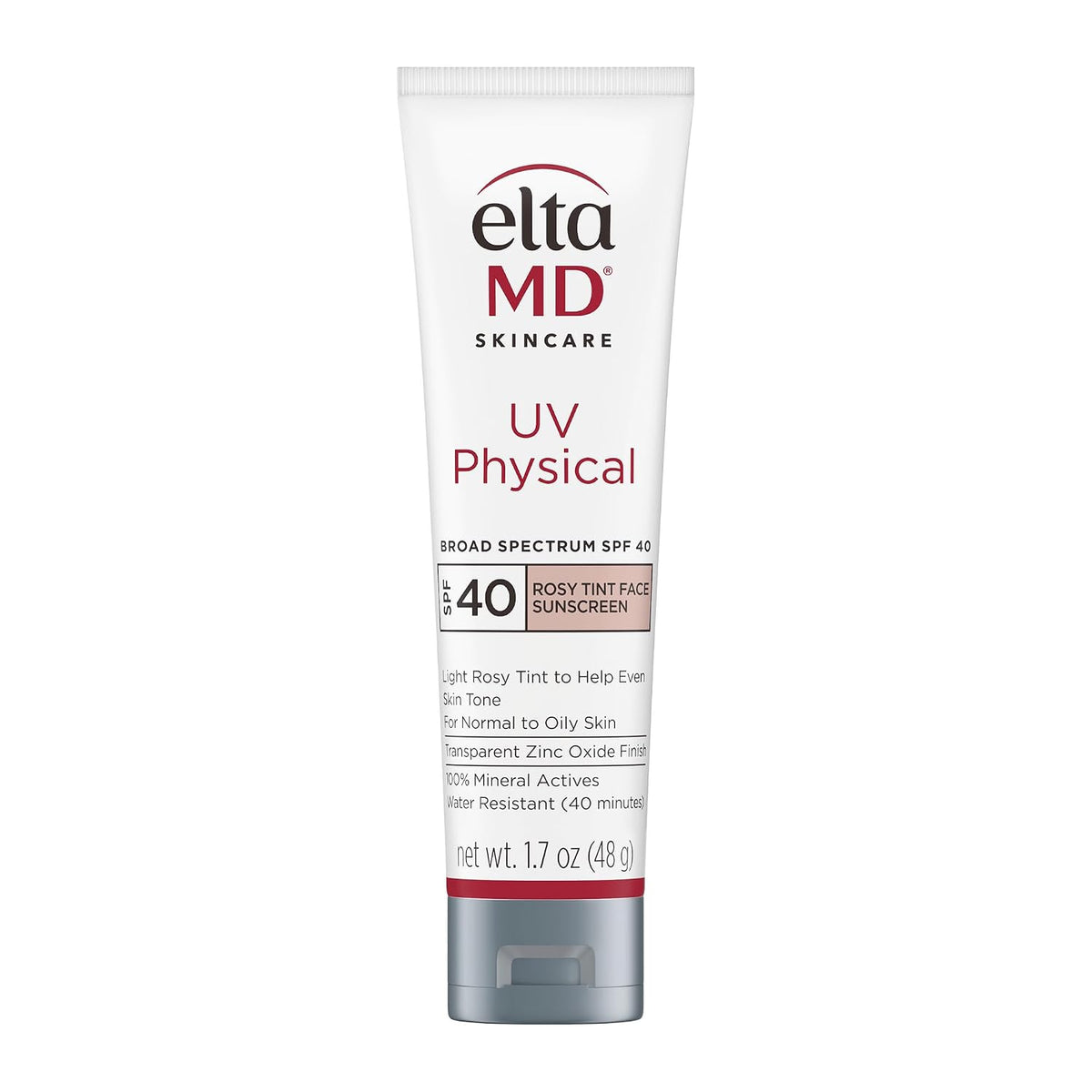 EltaMD UV Physical Tinted 100% Mineral Face Sunscreen, SPF 40 and 41