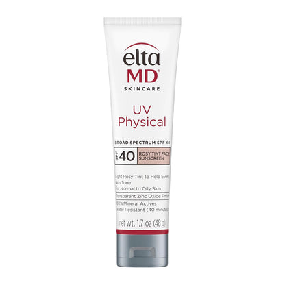 EltaMD UV Physical Tinted 100% Mineral Face Sunscreen, SPF 40 and 41