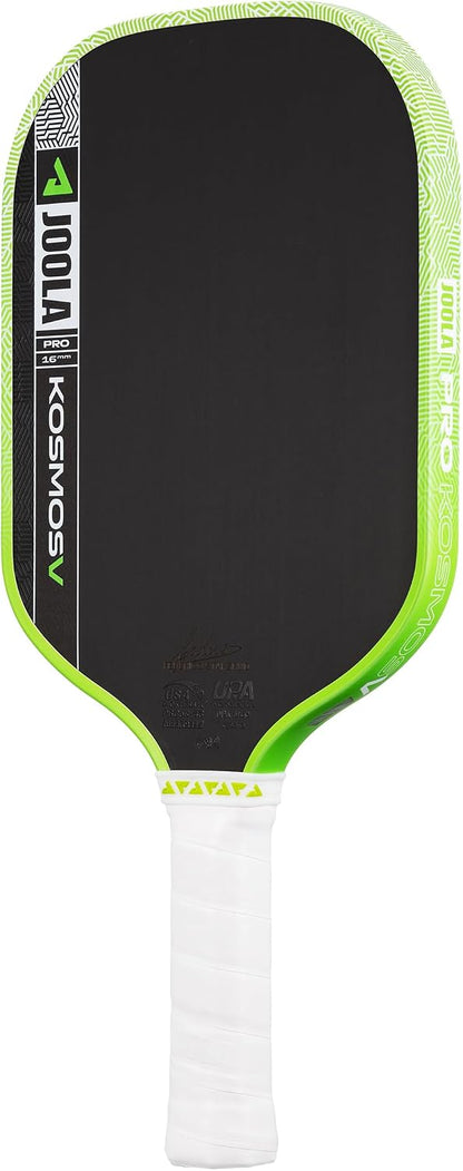 JOOLA Pro V Pickleball Paddle - 14mm/16mm - Raw Carbon Fiber Textured Surface - Enhanced Frame & Propulsion Core, USAPA & UPA-A Certified, NFC Chip Enabled, Premium Control & Lightweight Performance