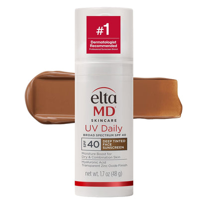 EltaMD UV Daily Face Sunscreen Moisturizer, Zinc Oxide, SPF 40 and SPF 50