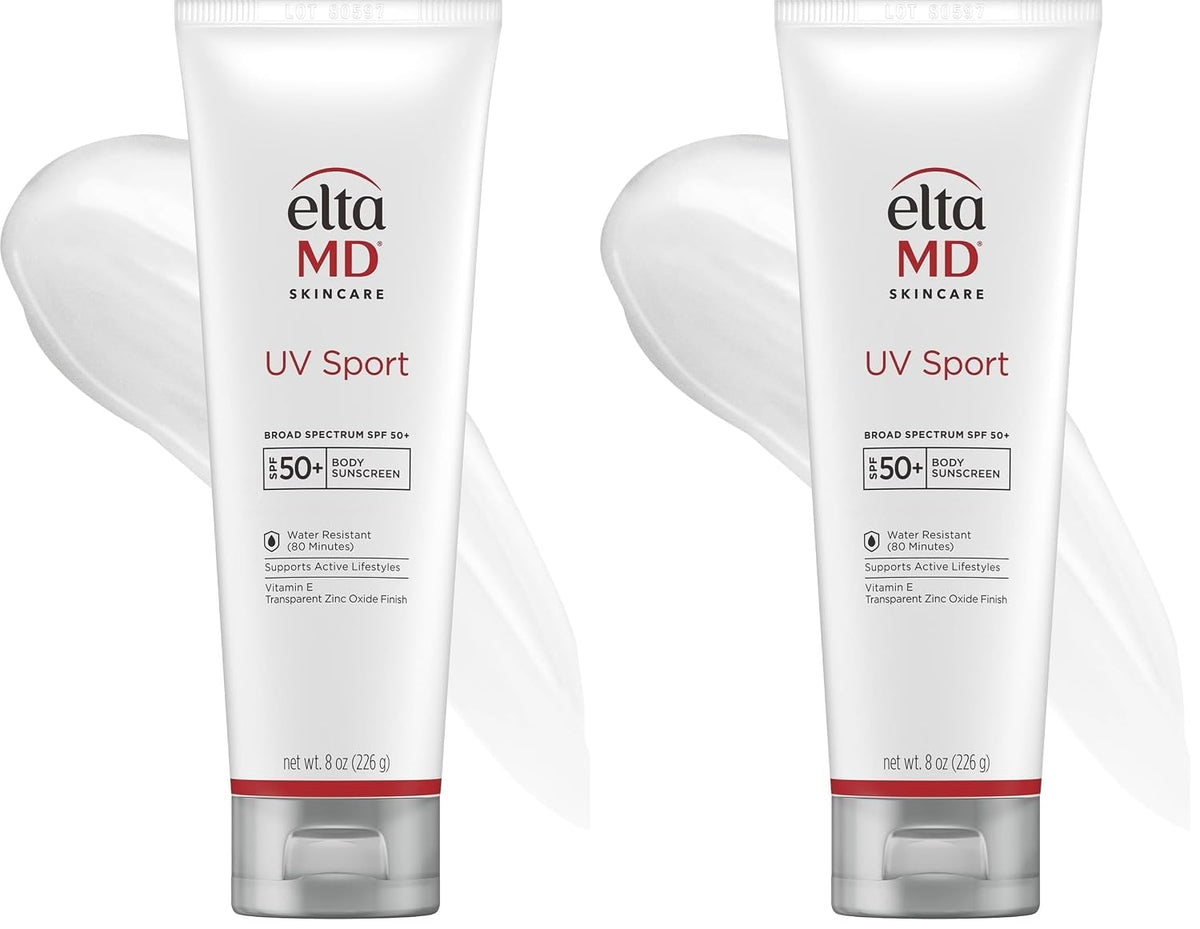 EltaMD UV Sport Sunscreen, Water and Sweat Resistant 80 Min, SPF 50