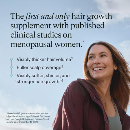Nutrafol Women's Balance Hair Growth Supplements, Age 45+, 1-Month Pouch
