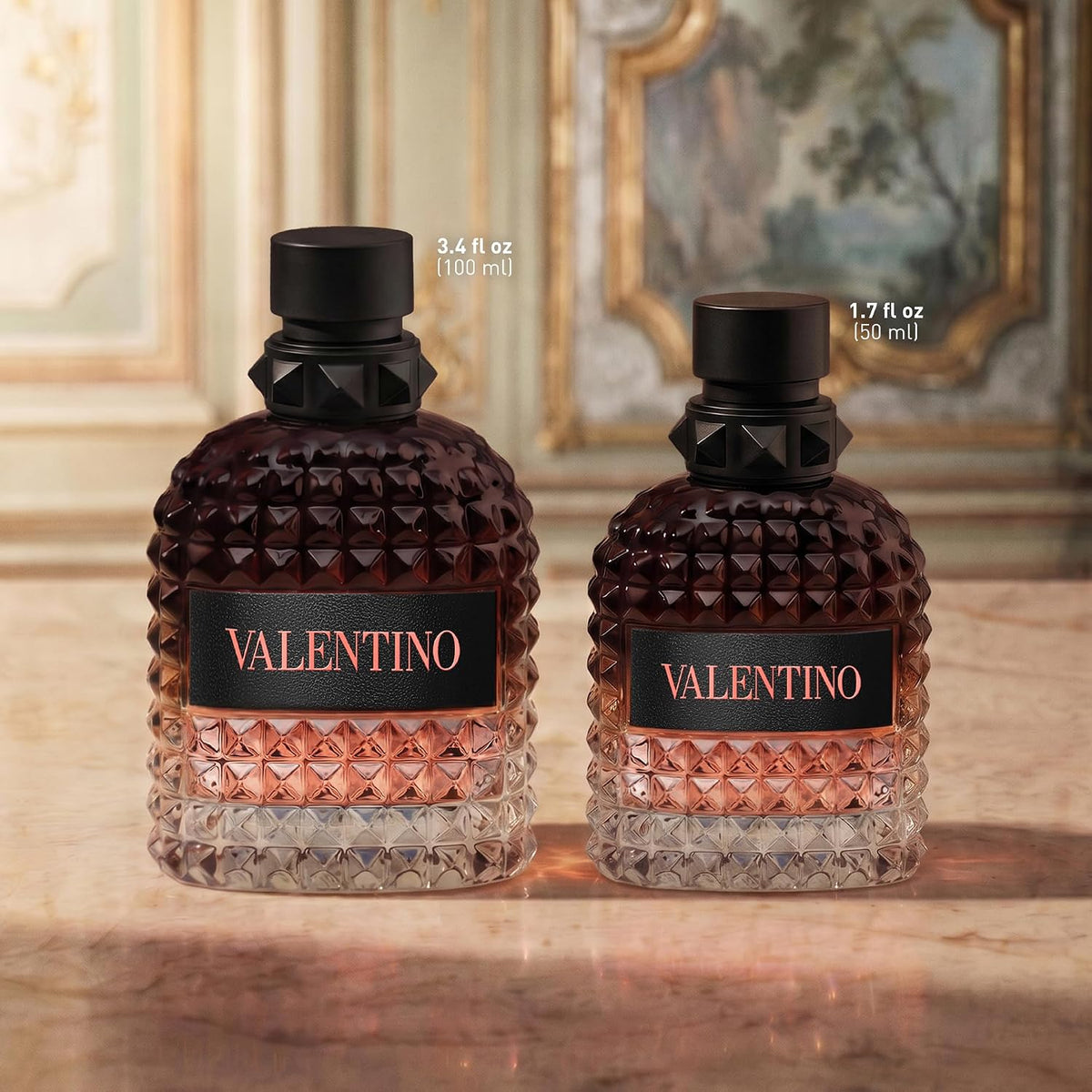 Valentino Uomo Born in Roma Coral Fantasy for Men 3.4 oz Eau de Toilette Spray