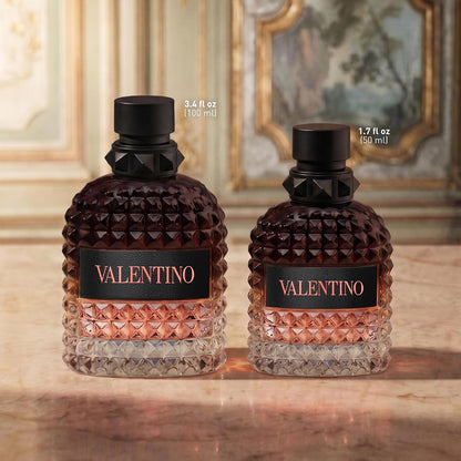 Valentino Uomo Born in Roma Coral Fantasy for Men 3.4 oz Eau de Toilette Spray