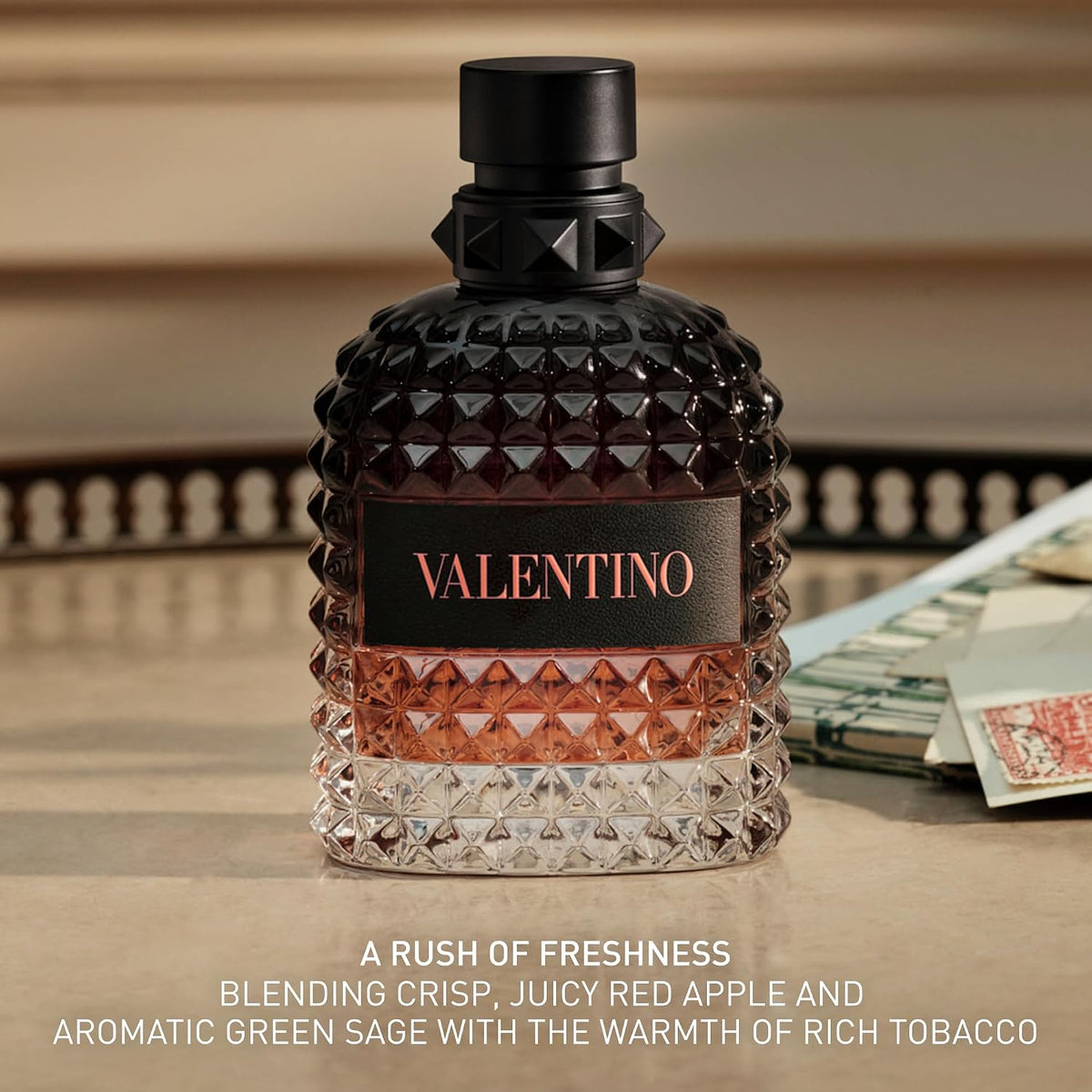 Valentino Uomo Born in Roma Coral Fantasy for Men 3.4 oz Eau de Toilette Spray
